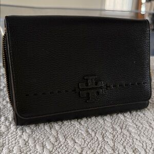 Tory Burch McGraw Flat Wallet Cross-Body